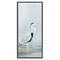 Stupell Industries Standing Tall White Heron Framed Giclee, design by Lily K.